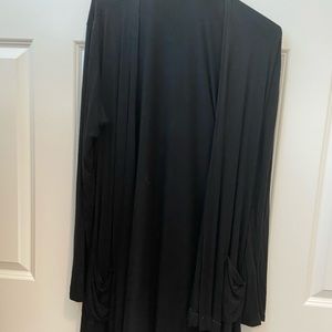 Black cardigan